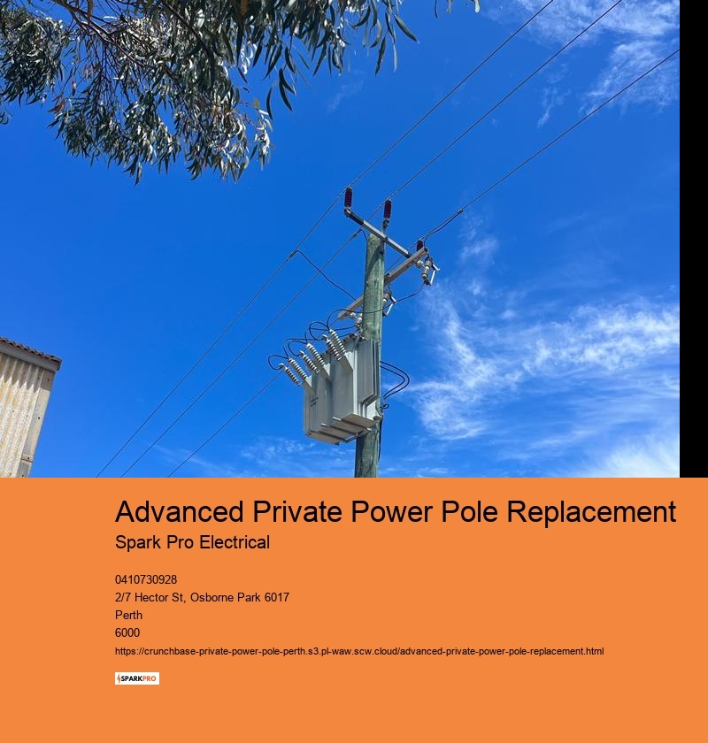 Next-Level Private Power Pole Replacement