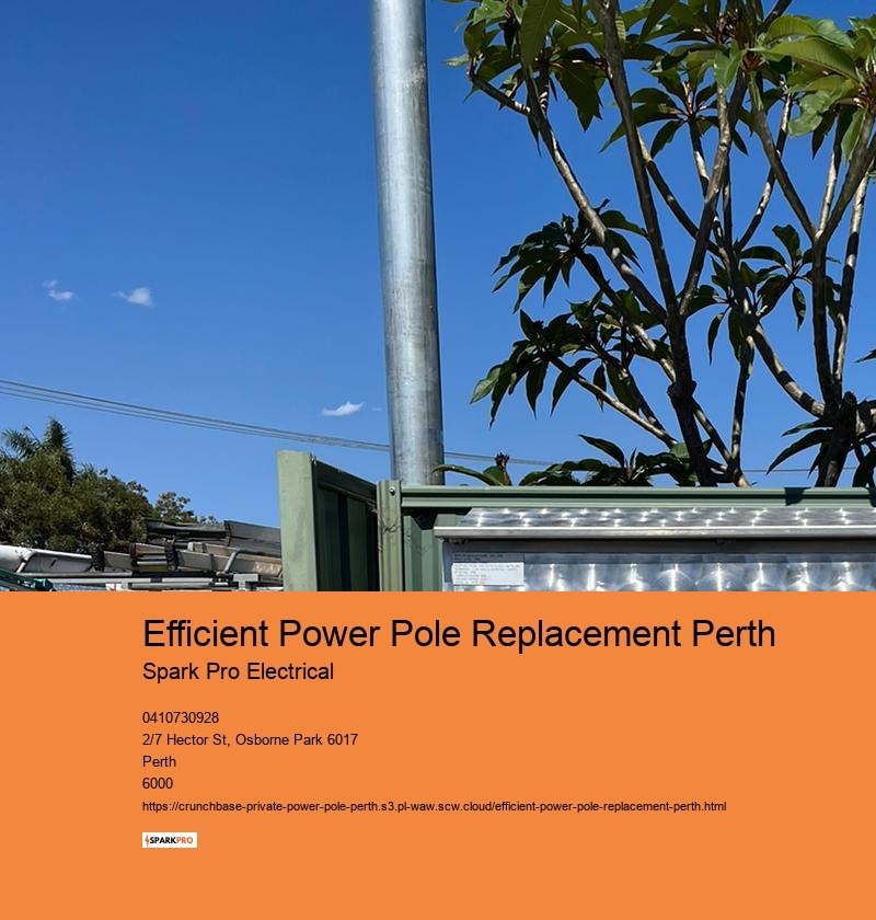 Expert-Led Power Pole Services in Perth