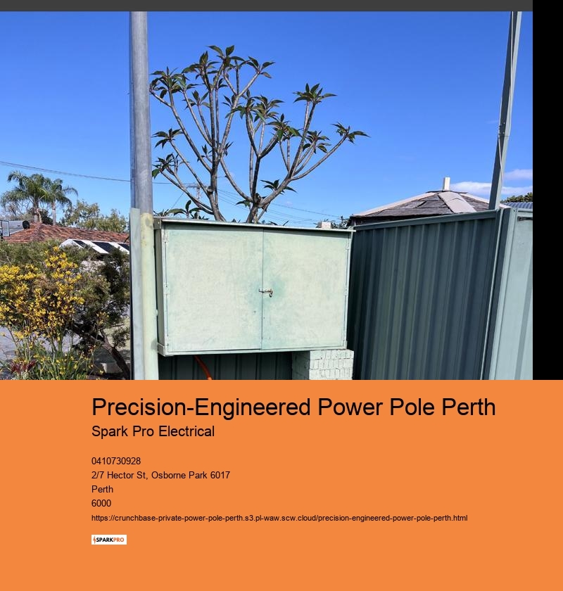 Precision-Engineered Power Pole Perth