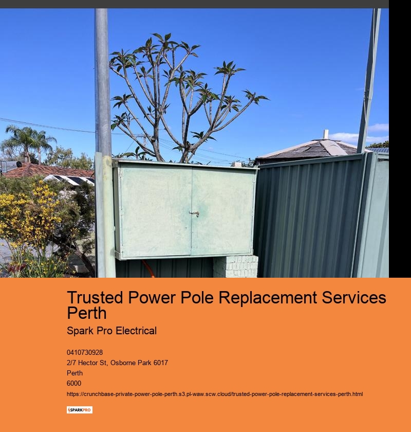 Trusted Power Pole Replacement Services Perth