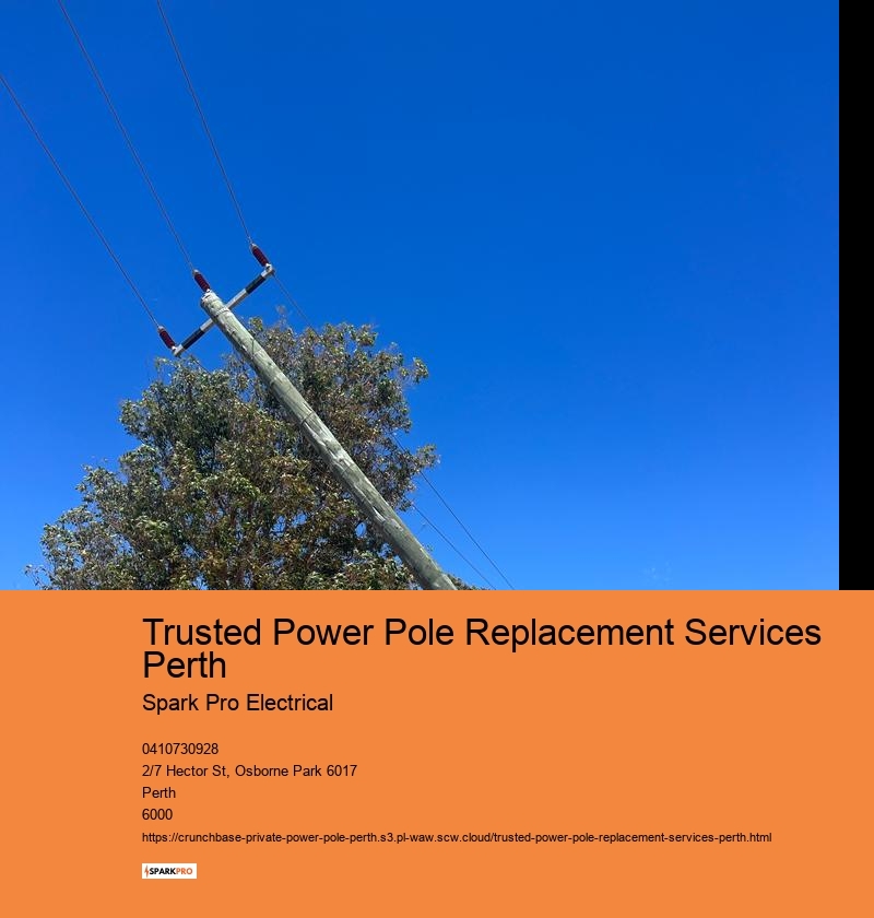 Comprehensive Power Pole Services for Perth